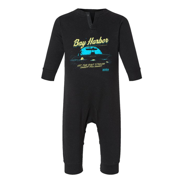 D.E.X.T.E.R Moonlight Fishing Infant Fleece One Piece