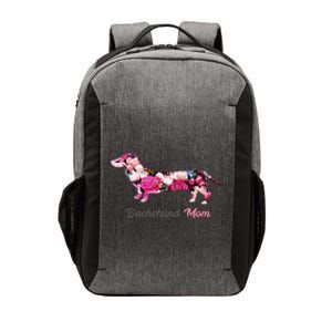 Dachshund Mom Gift Floral Doxie Mama MotherS Day Cute Gift Vector Backpack