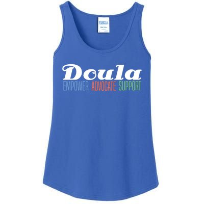 Doula Midwife Gift Birthing Labor Coach Support Funny Gift Ladies Essential Tank