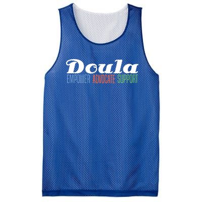 Doula Midwife Gift Birthing Labor Coach Support Funny Gift Mesh Reversible Basketball Jersey Tank