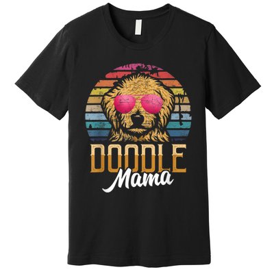 Doodle Mama Gift Goldendoodle Mom Goldendoodle Gift Premium T-Shirt