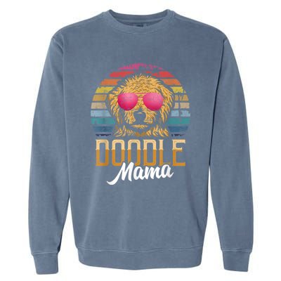 Doodle Mama Gift Goldendoodle Mom Goldendoodle Gift Garment-Dyed Sweatshirt