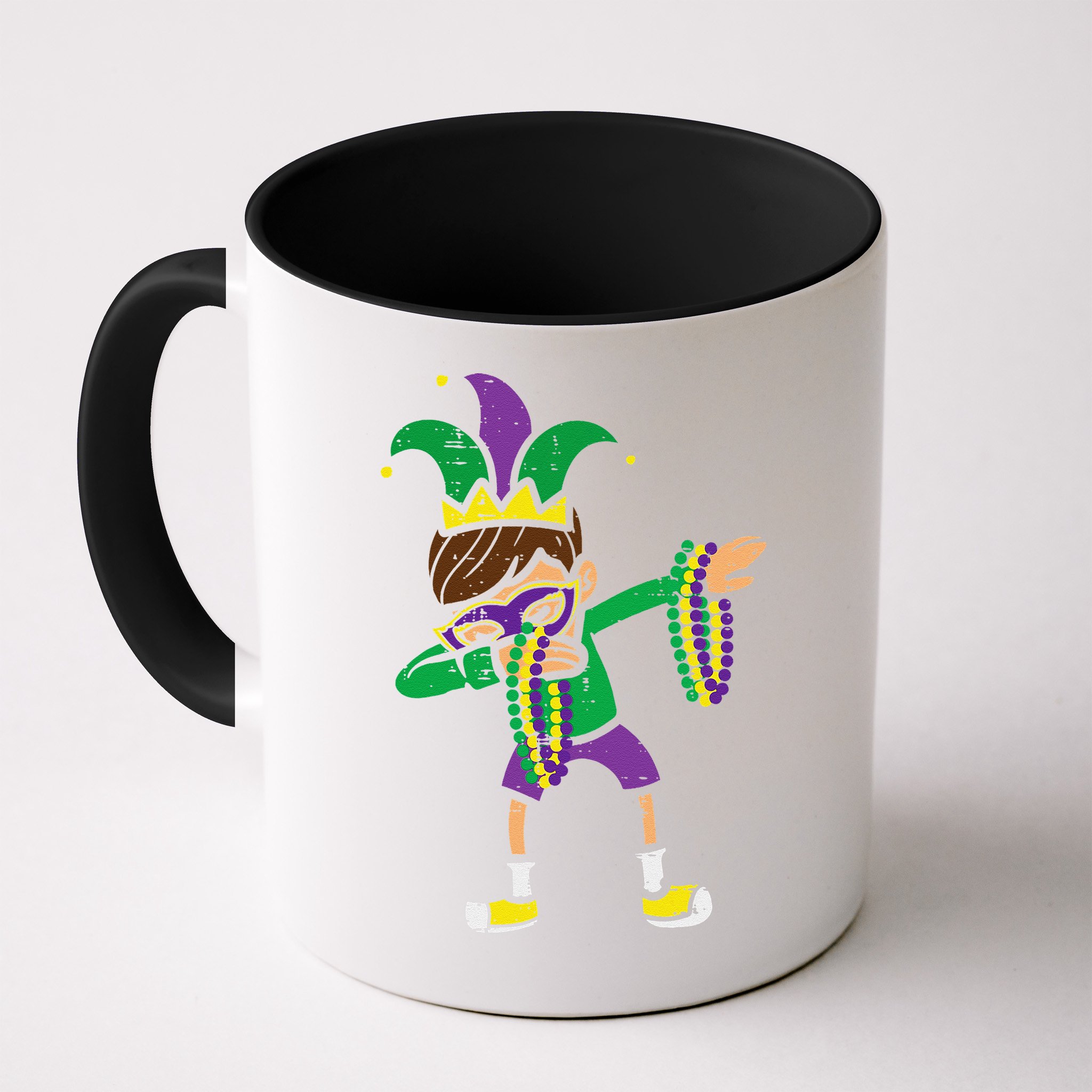 Dabbing Mardi Gras Dance Mug