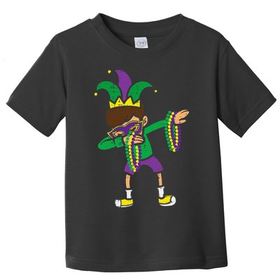 Dabbing Mardi Gras Dance Toddler T-Shirt