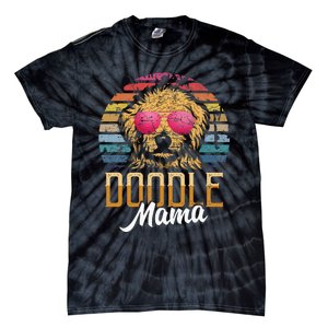 Doodle Mama Gift Goldendoodle Mom Goldendoodle Tie-Dye T-Shirt