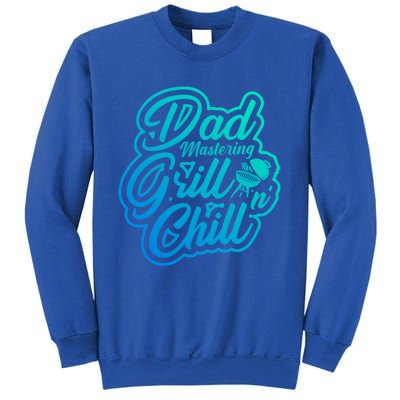 Dad Mastering Grillnchill Fathers Day Meaningful Gift Sweatshirt