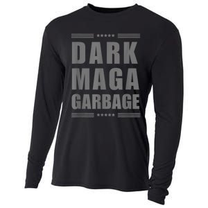 Dark Maga Garbage Funny Cooling Performance Long Sleeve Crew