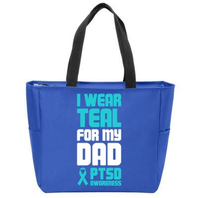 Dad Meaningful Gift Post Traumatic Stress Ptsd Awareness Meaningful Gift Zip Tote Bag