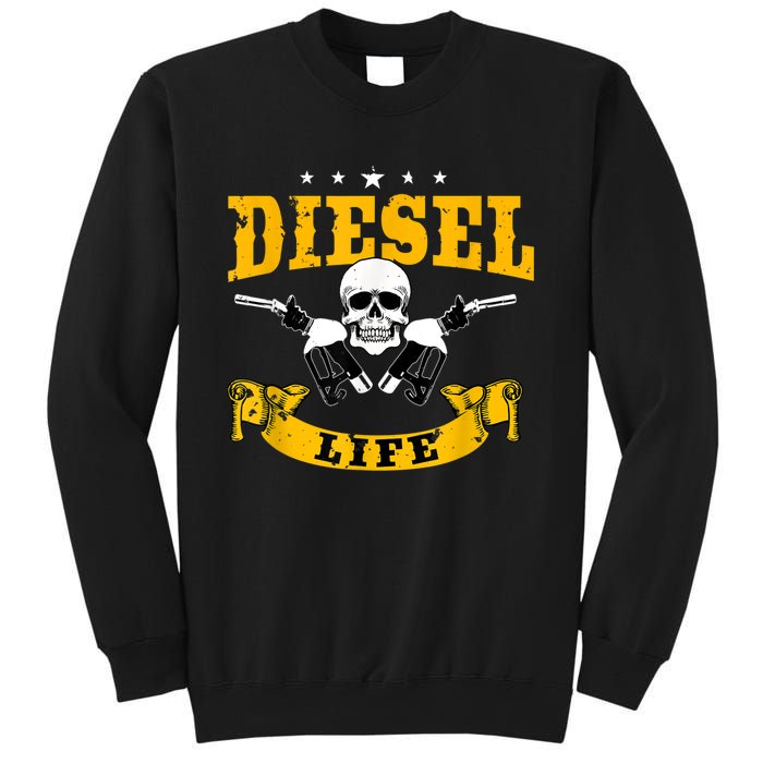 Diesel Mechanic Gifts Diesel Life Truck Repair Sweatshirt