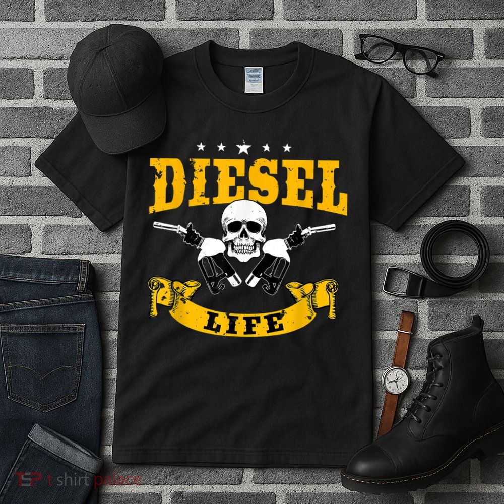 Diesel Mechanic Gifts Diesel Life Truck Repair Tall T-Shirt