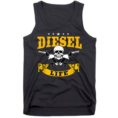 Diesel Mechanic Gifts Diesel Life Truck Repair Tank Top