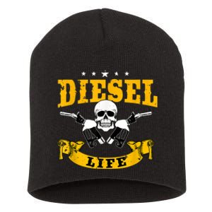 Diesel Mechanic Gifts Diesel Life Truck Repair Short Acrylic Beanie