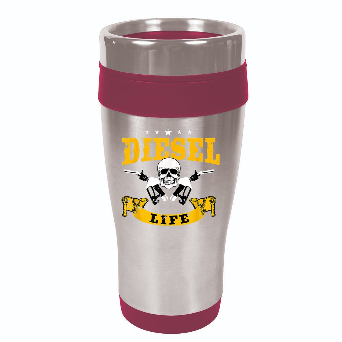 Diesel Mechanic Gifts Diesel Life Truck Repair 16oz Travel Tumbler
