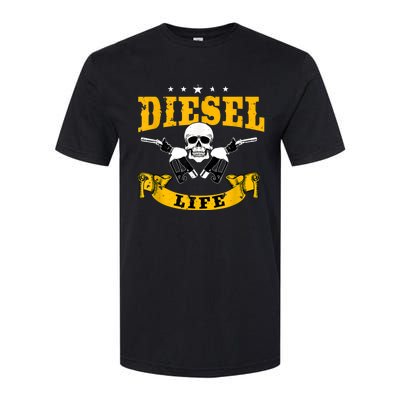 Diesel Mechanic Gifts Diesel Life Truck Repair Softstyle CVC T-Shirt