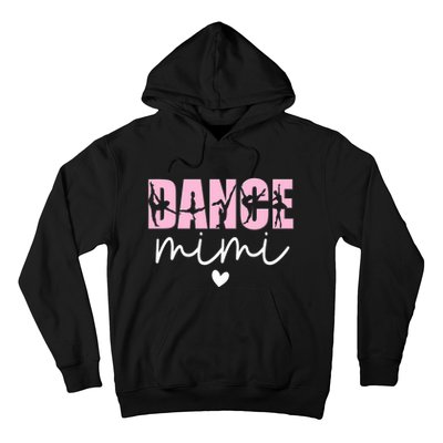 Dance Mimi Grandma Mimi Of A Dancer Dancing Mimi Hoodie