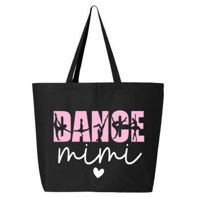 Dance Mimi Grandma Mimi Of A Dancer Dancing Mimi 25L Jumbo Tote