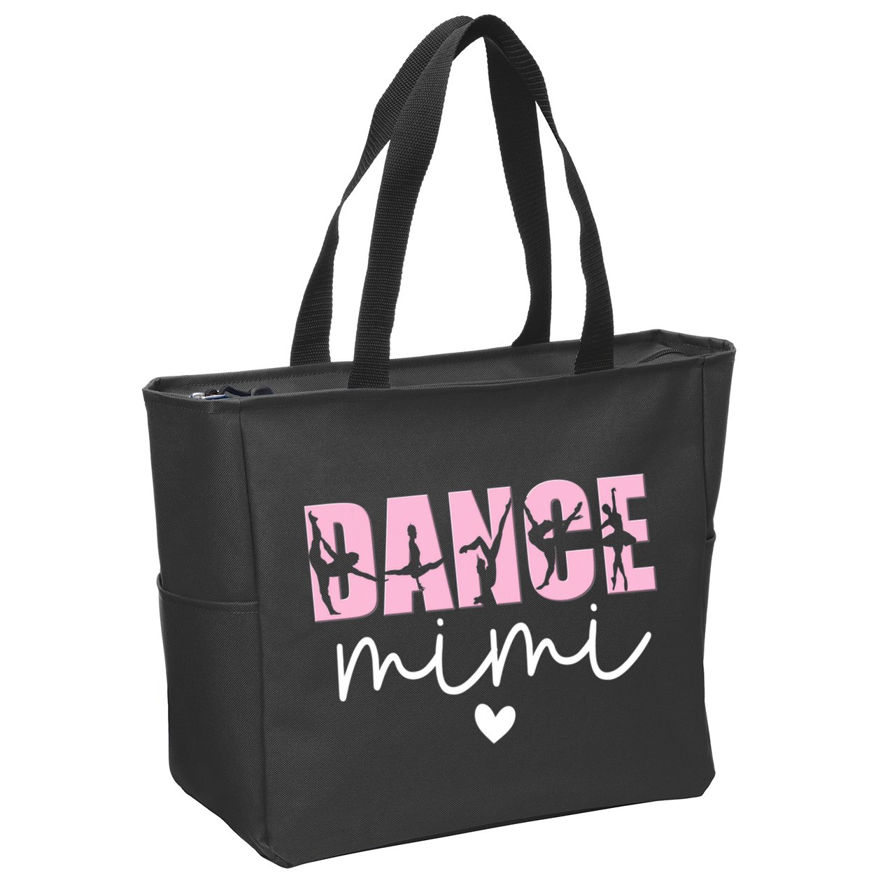 Dance Mimi Grandma Mimi Of A Dancer Dancing Mimi Zip Tote Bag