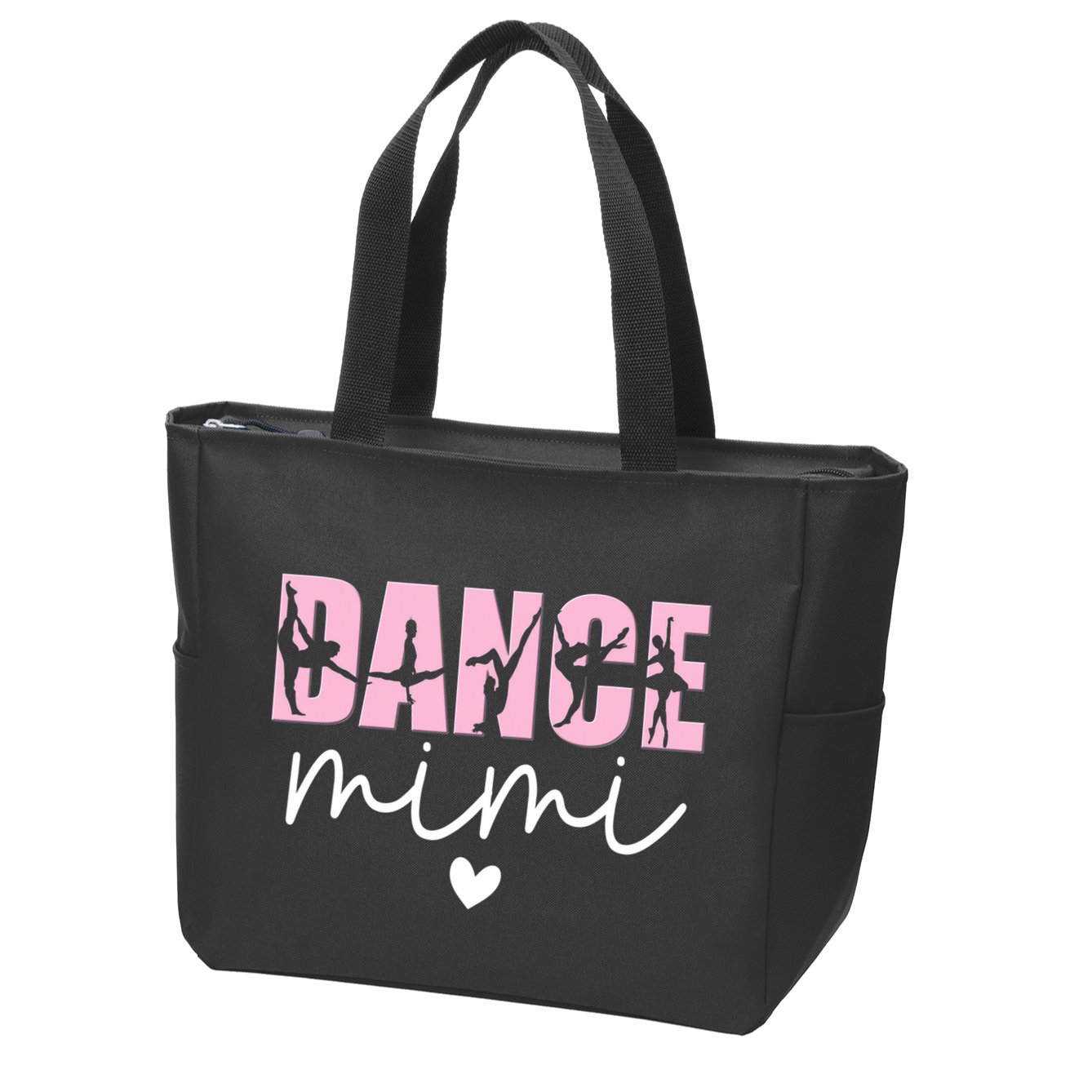 Dance Mimi Grandma Mimi Of A Dancer Dancing Mimi Zip Tote Bag