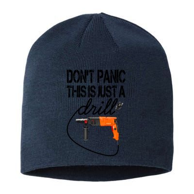 Diy Meaningful Gift Tool Funny Gift Don't Panic This Is Just A Drill Funny Gift Sustainable Beanie