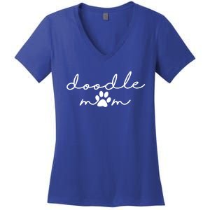 Doodle Mom Gift Women's V-Neck T-Shirt