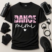 Dance Mimi Grandma Mimi Of A Dancer Dancing Mimi Cooling Performance Crew T-Shirt