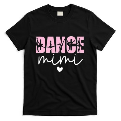 Dance Mimi Grandma Mimi Of A Dancer Dancing Mimi T-Shirt
