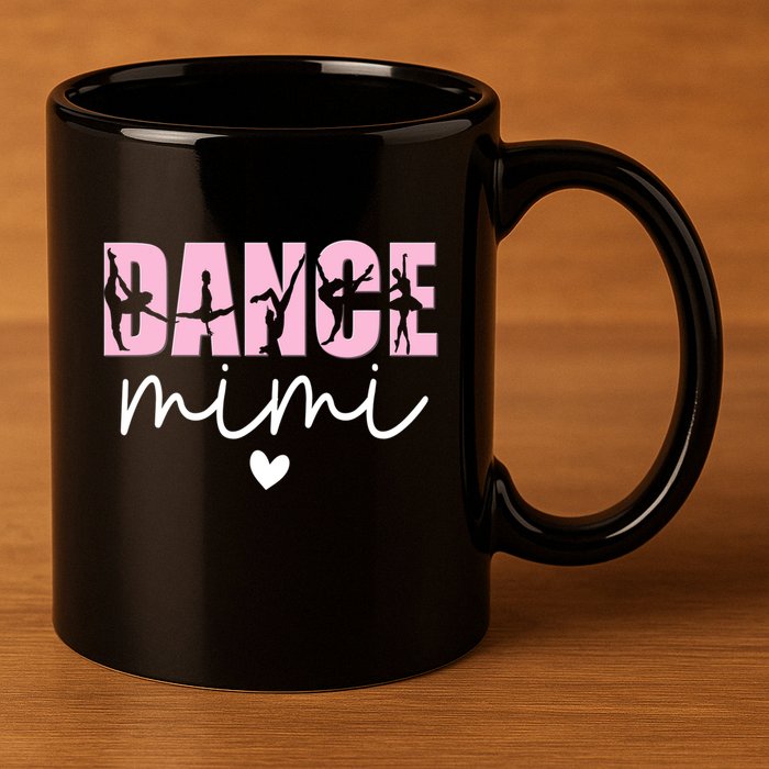 Dance Mimi Grandma Mimi Of A Dancer Dancing Mimi 11oz C Handle Ceramic Mug