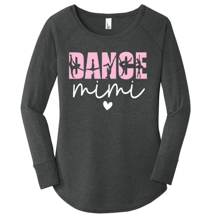 Dance Mimi Grandma Mimi Of A Dancer Dancing Mimi Women's Perfect Tri Tunic Long Sleeve Shirt