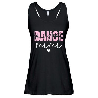 Dance Mimi Grandma Mimi Of A Dancer Dancing Mimi Ladies Essential Flowy Tank