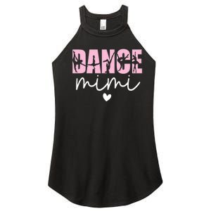 Dance Mimi Grandma Mimi Of A Dancer Dancing Mimi Women's Perfect Tri Rocker Tank