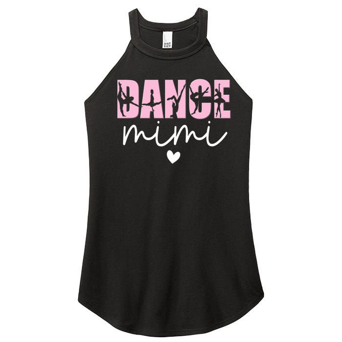 Dance Mimi Grandma Mimi Of A Dancer Dancing Mimi Women's Perfect Tri Rocker Tank