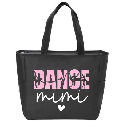 Dance Mimi Grandma Mimi Of A Dancer Dancing Mimi Zip Tote Bag