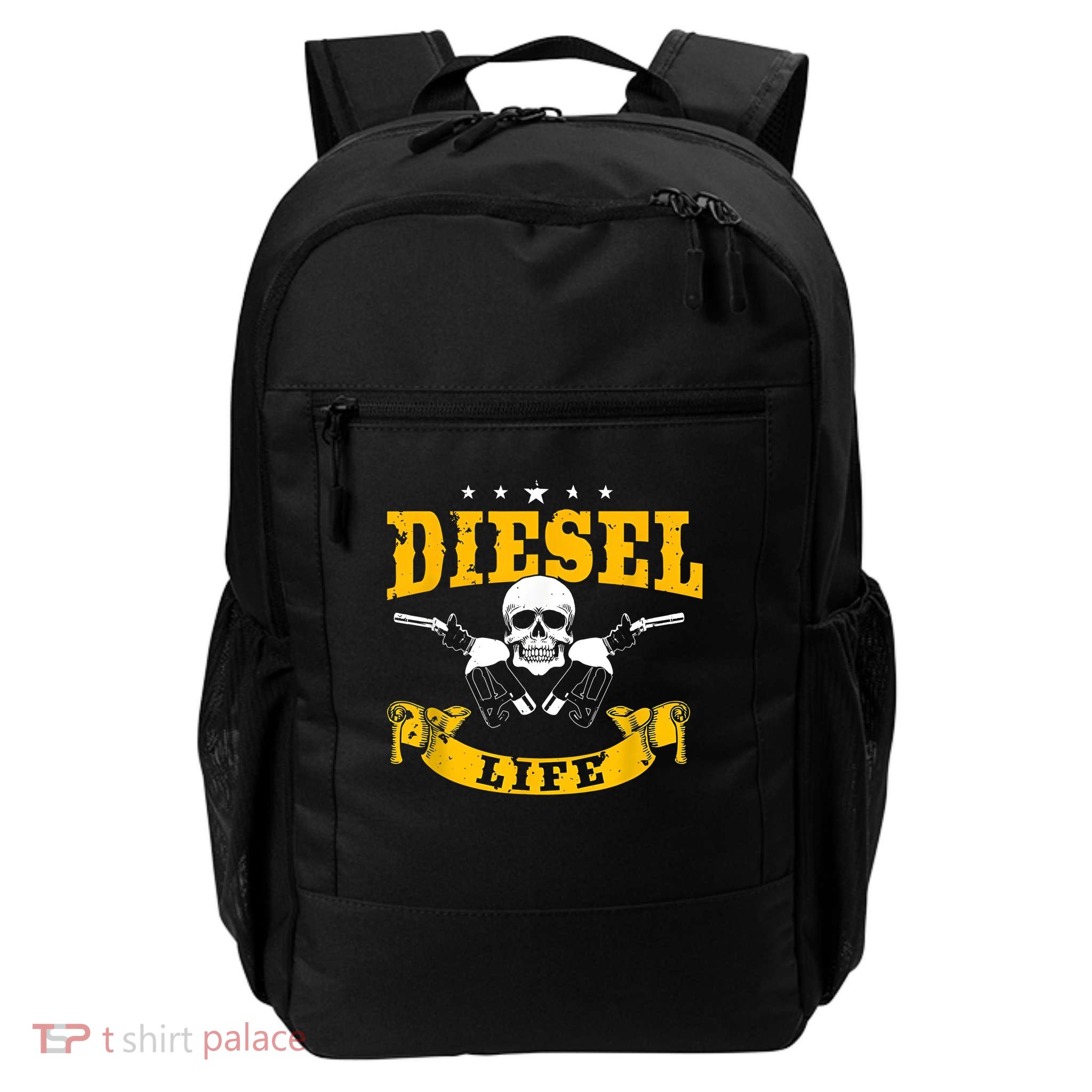 Diesel Mechanic Gifts Diesel Life Truck Repair Daily Commute Backpack