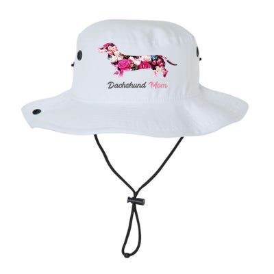 Dachshund Mom Gift Floral Doxie Mama MotherS Day Gift Legacy Cool Fit Booney Bucket Hat