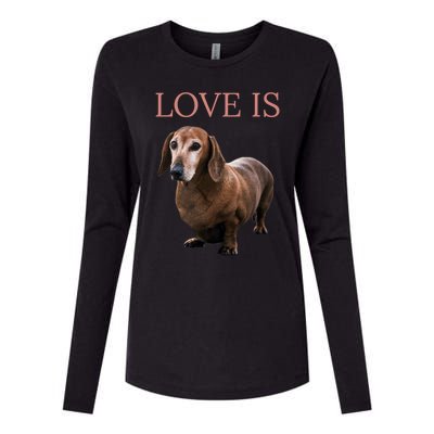 Dachshund Meaningful Gift Dog Mom Dad Gift Doxie Funny Gift Great Gift Womens Cotton Relaxed Long Sleeve T-Shirt