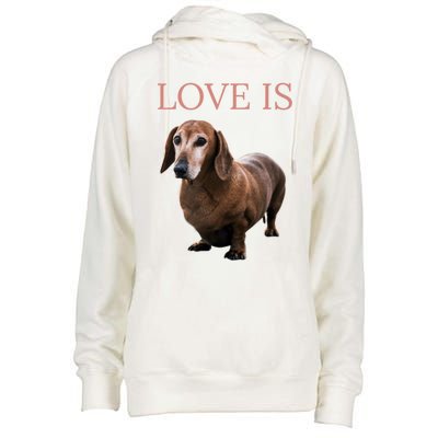 Dachshund Meaningful Gift Dog Mom Dad Gift Doxie Funny Gift Great Gift Womens Funnel Neck Pullover Hood