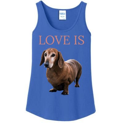 Dachshund Meaningful Gift Dog Mom Dad Gift Doxie Funny Gift Great Gift Ladies Essential Tank