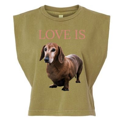 Dachshund Meaningful Gift Dog Mom Dad Gift Doxie Funny Gift Great Gift Garment-Dyed Women's Muscle Tee