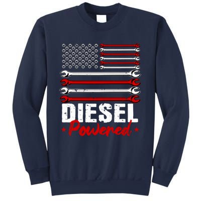 Diesel Mechanic Gifts Design On Back Sweatshirt