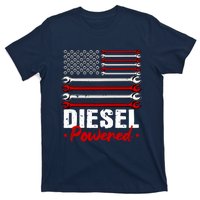 Diesel Mechanic Gifts Design On Back T-Shirt