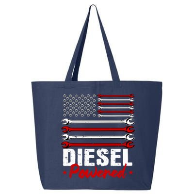 Diesel Mechanic Gifts Design On Back 25L Jumbo Tote