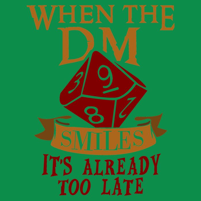Dungeon Master Gift Dungeon Master  Geeky Gift When The Dungeon Master Smiles Baby Bodysuit