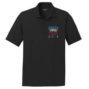 Dear Math Grow Up And Solve Your Own Problems Math Students PosiCharge RacerMesh Polo