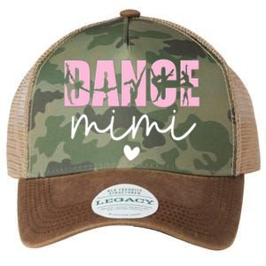 Dance Mimi Grandma Mimi Of A Dancer Dancing Mimi Legacy Tie Dye Trucker Hat