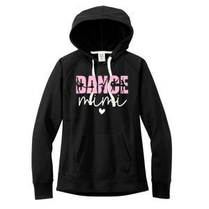 Dance Mimi Grandma Mimi Of A Dancer Dancing Mimi Women's Fleece Hoodie