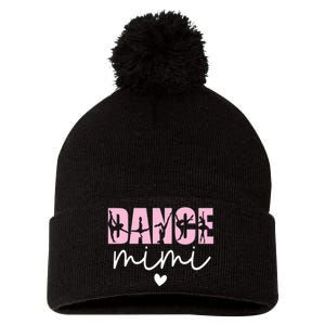 Dance Mimi Grandma Mimi Of A Dancer Dancing Mimi Pom Pom 12in Knit Beanie