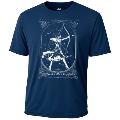 Diana Moon Goddess Celestial Deity Roman Mythology Performance Shirt