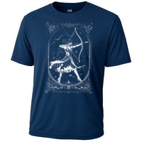 Diana Moon Goddess Celestial Deity Roman Mythology Cooling Performance Crew T-Shirt