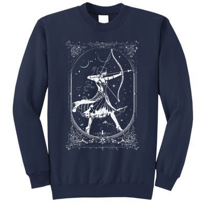 Diana Moon Goddess Celestial Deity Roman Mythology Sweatshirt