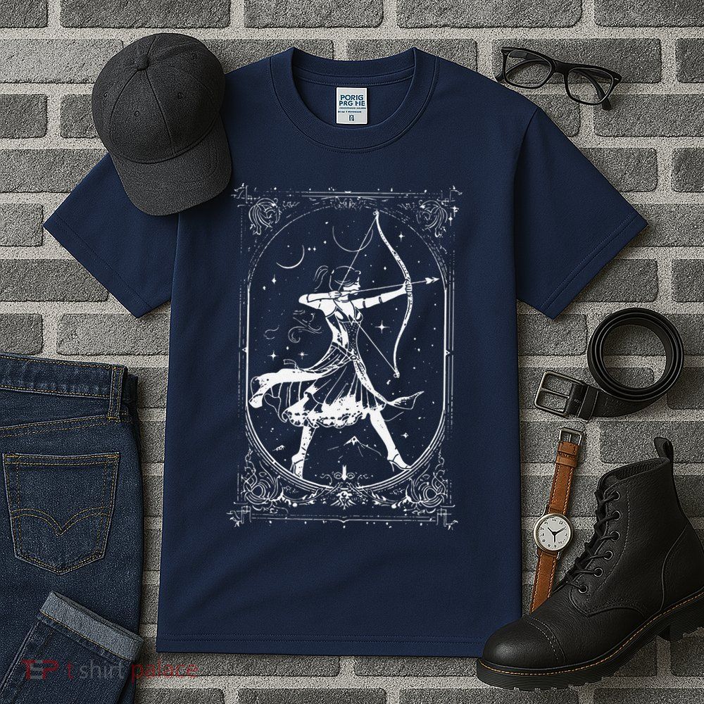 Diana Moon Goddess Celestial Deity Roman Mythology Tall T-Shirt